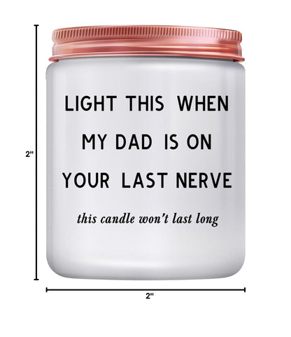Funny Mom Gifts, Birthday Mother's Day Christmas Gift Ideas for Mom from Daughters and Son- Unique Women Candles Gifts for Bonus Stepmom