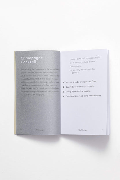 The Mini Bar: 100 Essential Cocktail Recipes; 8 Notebook Set