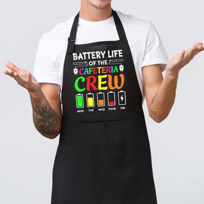 Cafeteria Worker Gifts Adjustable Apron with Pockets, Lunch Lady Hero Appreciation Gifts