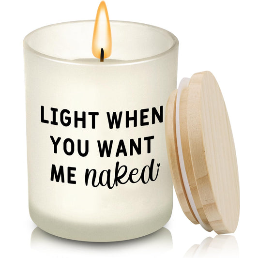 Gifts for Him Boyfriend Husband Men Couples Gift Ideas, Romantic Valentines Day Gift for Him, Naughty Boyfriend Birthday Gifts, Funny Anniversary Presents for Men husband Couple, Christmas, Candles