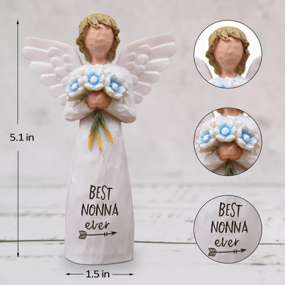 AUKEST Nonna Gifts for Grandma, Nonnie Gifts, Gift for Nonna, Sculpted Hand-Painted Figure