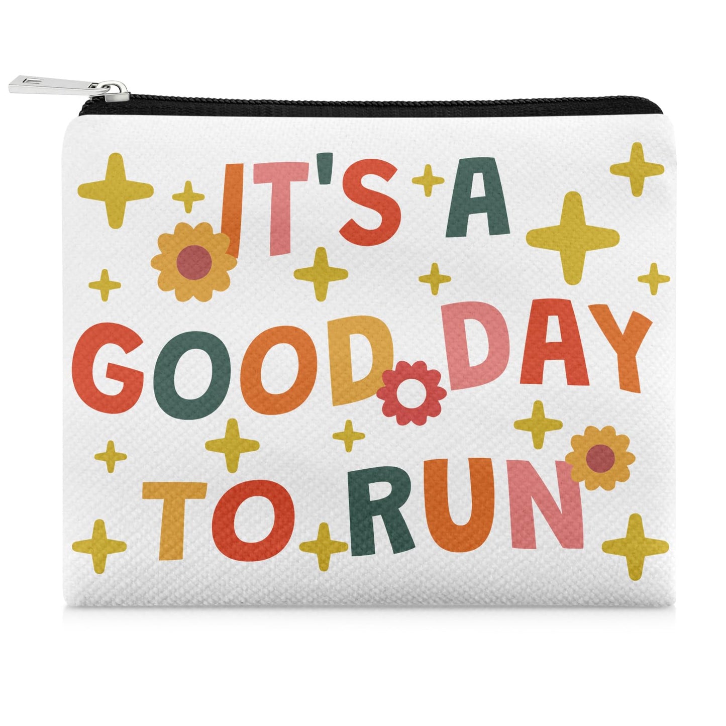 Running Lover Gifts for Women Coin Purse Inspirational Gifts for Marathon Runner Cross Country Runner Training Friends Running Coin Bag Wallet Christmas Birthday Graduation Zipper Change Pouch