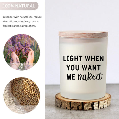 Gifts for Him Boyfriend Husband Men Couples Gift Ideas, Romantic Valentines Day Gift for Him, Naughty Boyfriend Birthday Gifts, Funny Anniversary Presents for Men husband Couple, Christmas, Candles