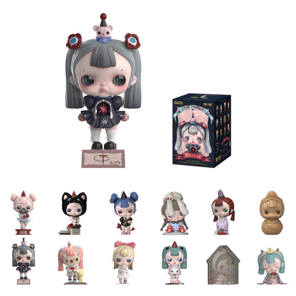 POP MART TINYTINY-Prologue Series Figures Blind Box Figures, Random Design Action Figures Collectible Toys Home Decorations, Holiday Birthday Gifts for Girls and Boys, Single Box