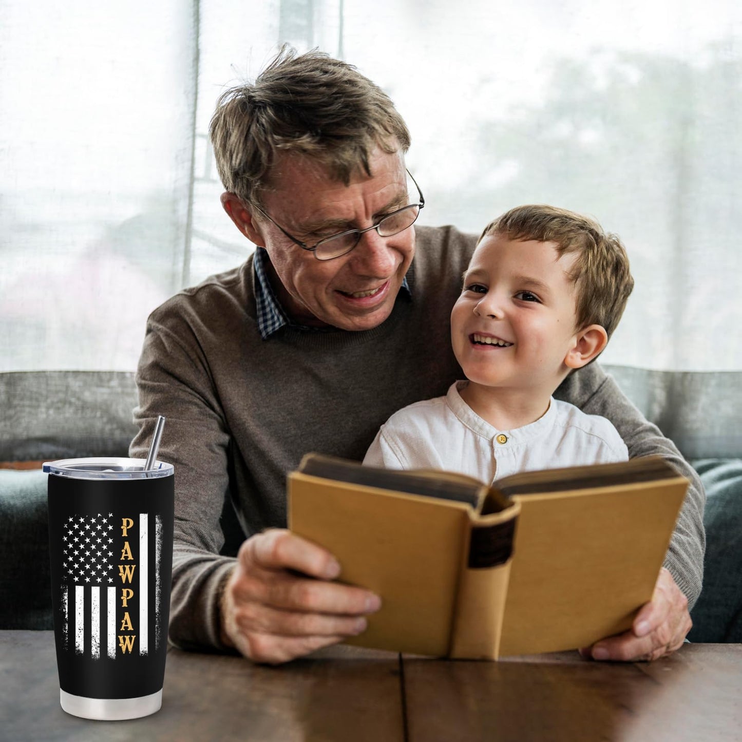 Pawpaw Christmas Gifts, Best Pawpaw Gifts from Grandkids, Paw paw Birthday Gift from Grandchildren, Paw paw Tumbler 20 Oz