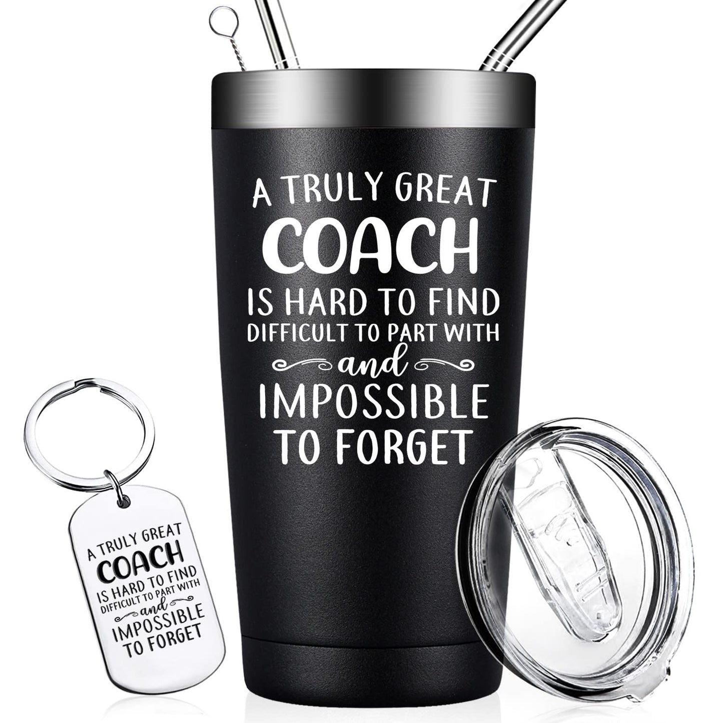 Coach Gifts for Men - Football, Soccer Coach Gifts - Cheer Coaches Gift - Basketball, Swim Coaches Appreciation Gift - Tumbler 20oz