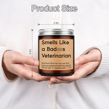 Miracu Candle, Veterinarian Gifts for Women Men, Funny Veterinary Gifts for Veterinarians, Cool Vet Med School Graduation, Birthday, Appreciation, Veterinary Day for Friend, Future Vet, Student, Grad