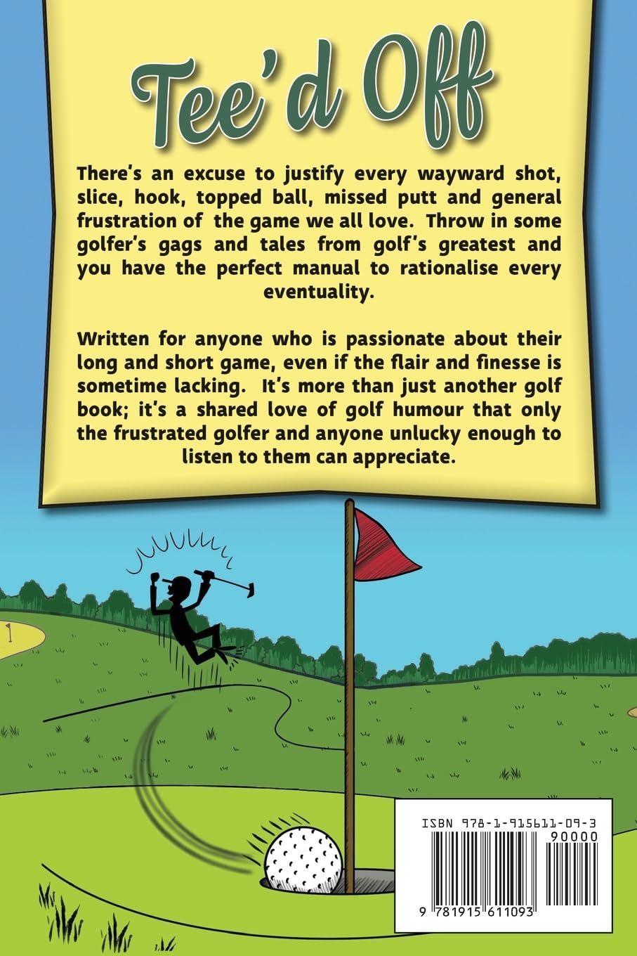 Funny Golf Book For Men. Tee’d Off.: The Best Golfer's Excuses, Quotes & Jokes (Funny Golf Gifts For Men)