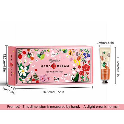10 Pack Hand Cream Gift Set,Mothers Day Gifts,Moisturizing Hand Lotion Travel Size for Dry Hands,Birthday Gifts for Women&Teen Girls,Teacher Appreciation Gifts,Nurses Week Gifts, Mini Bulk Gifts