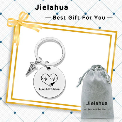Sonographer Gifts for Women Men Sonographer Appreciation Gift Sonography Tech Gifts Ultrasound Tech Keychain Medical Sonogram Gift Radiologist Gift Sonographer Keychain Ultrasound Gift Ideas