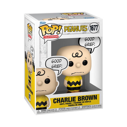 Funko Pop Animation: Peanuts - Charlie Brown - Classic Peanuts - Collectable Vinyl Figure - Gift Idea - Official Merchandise - Toys for Kids & Adults - Cartoon/Animation Fans