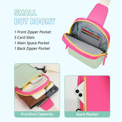 Birthday Kindergarten Graduation Gifts 8 9 10 11 12 Year Old Teens Girls Her, Fanny Pack Crossbody Bag Sling Belt Bags Purse, Communion Preppy Teen Girl Gift Trendy Stuff Travel Essentials