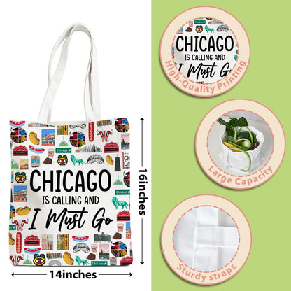 New York Chicago Nashville Paris Italy Los Angeles Las Vegas Lover Gifts Tote Bag Beach Bag Travel Souvenir Gift