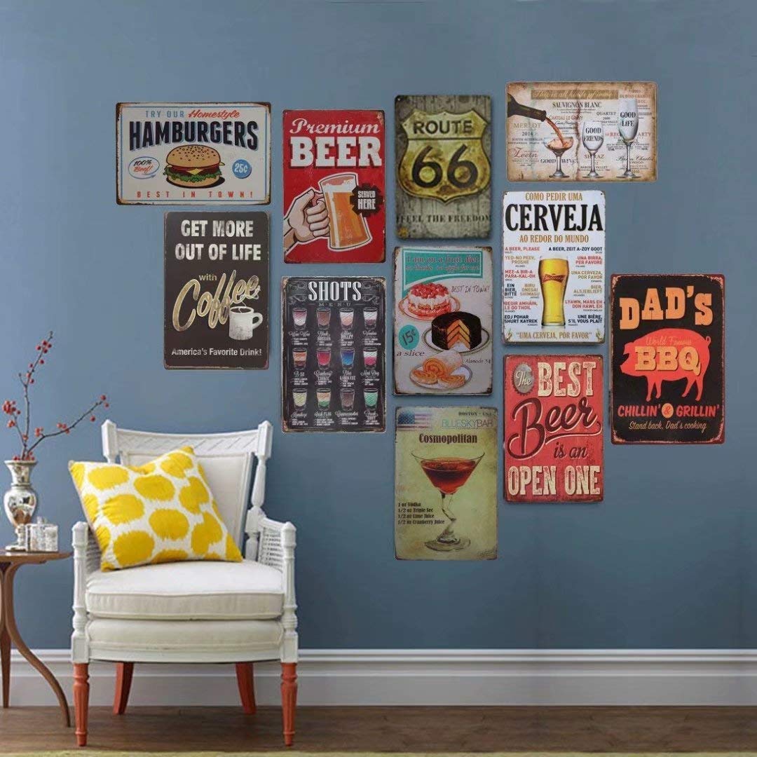 Funny Tin Sign Trombone Knowledge Poster Pub Novelty Coffee Bar Club Wall Poster Yard Garden Farm Man Cave Bar Cafe Living Room Kitchen 8x12 Inch
