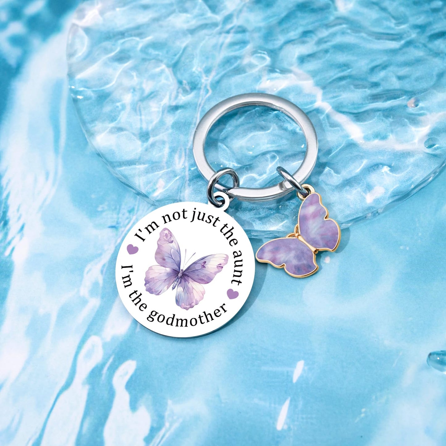 Godmother Proposal Gift Mothers Day Gifts For Godmother Gift From Godchild Best God Mother Gifts For Women Christian Keychain Will You Be My Godparents Birthday Christmas Baptism