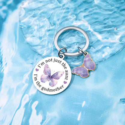 Godmother Proposal Gift Mothers Day Gifts For Godmother Gift From Godchild Best God Mother Gifts For Women Christian Keychain Will You Be My Godparents Birthday Christmas Baptism