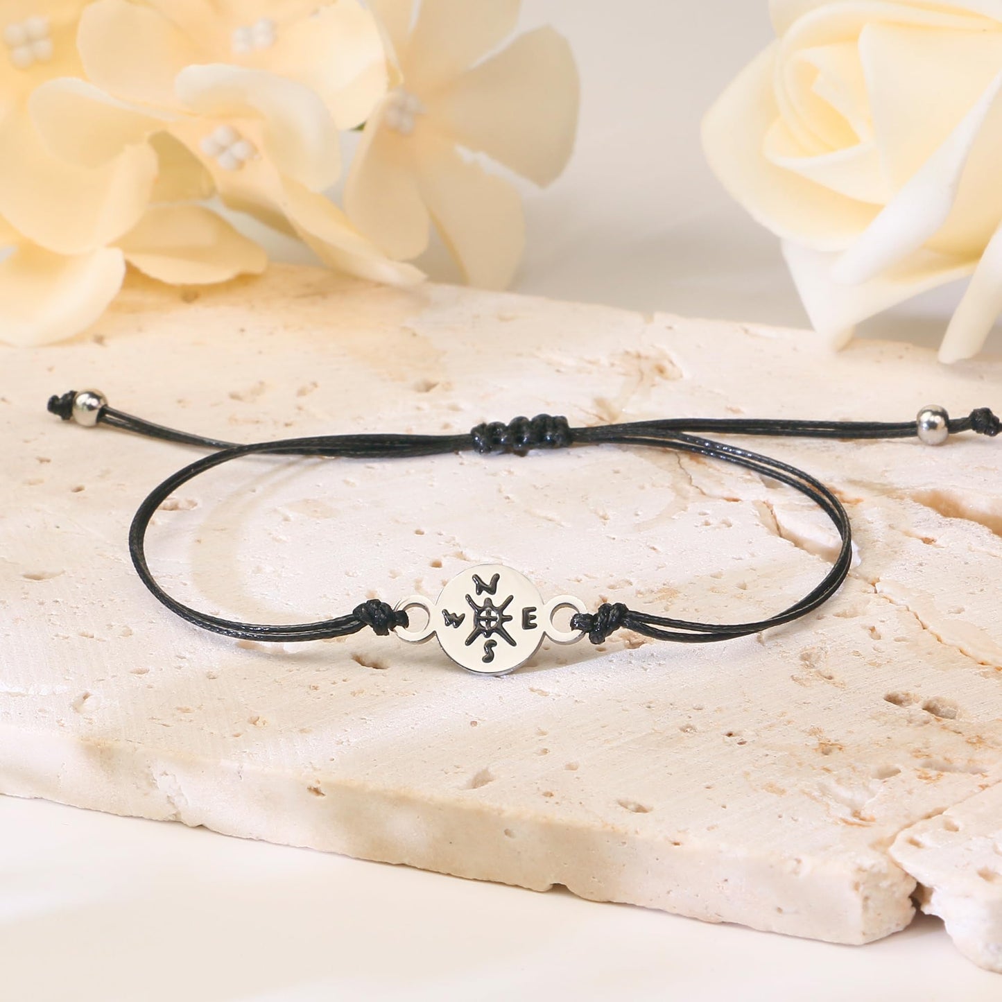 SmileBelle Graduation Bracelet as 5th 8th Grade Graduation Gifts for Boys Girls, Kindergarten Grad Graduations Gifts, Fifth Eighth Grad Gift Nurse Graduations Gift for Women, Compass Bracelets as Class of 2026