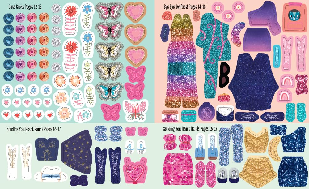 My Sticker Dress-Up®: Swifties: Fun and Creative Activity Book for Swifties of all ages with 500+ Reusable Stickers!