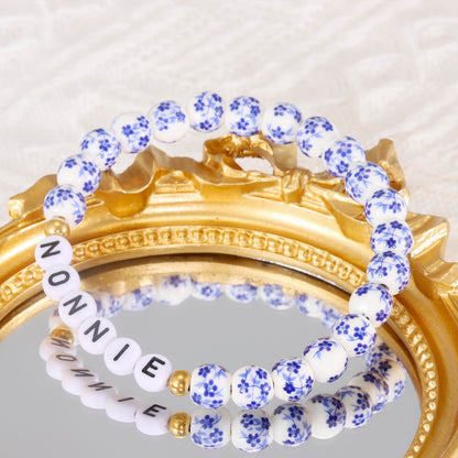 HUTIMY Gifts for Nonnie Bracelet Women Grandma Customized Birthday Items Jewelry Best Nonnie Ever