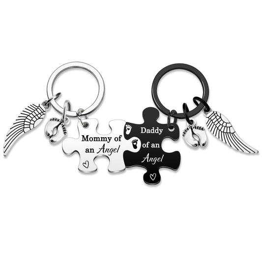 Miscarriage Gifts for Mothers Miscarriage Memorial Keychain for Infant Pregnancy Loss Stillborn Sympathy Gifts for Loss of Baby Gift for Mom Dad Parents Remembrance Keepsake for Loss of a Child