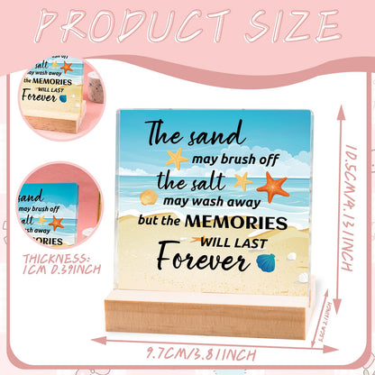 Beach Gifts for Women Ocean Room Ornaments Beach Themed Decor for Home Bedroom Birthday Christmas Thanksgiving Weeding Gifts for Friends Familys Couples House Decor