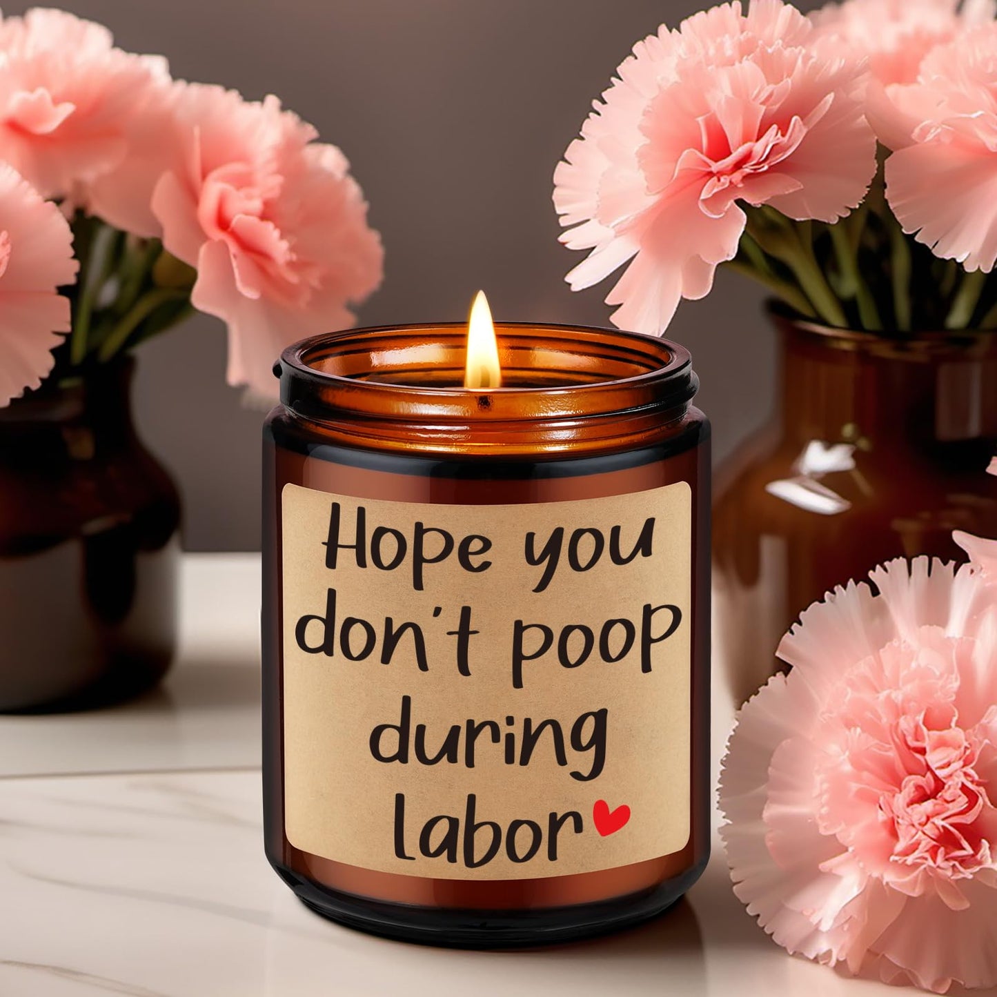 Fairy's Gift New Mom Candle for Women, Funny Baby Shower, Pregnancy Gifts for First Time Mom, Pregnant Women Wife Friend, Maternity, 1st Mothers Day, Pregnancy Gifts for Expecting Mommy Mama to Be