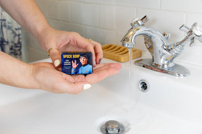 The Unemployed Philosophers Guild Star Trek Spock Soap - Made in the USA, 2oz (56g) Travel or Hotel Sized Guest Bar Soap