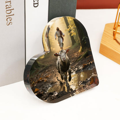 Jesus & Lamb Christian Decor – Gifts for Catholic Women, Moms, Sisters & Friends – Birthday, Easter & Christmas