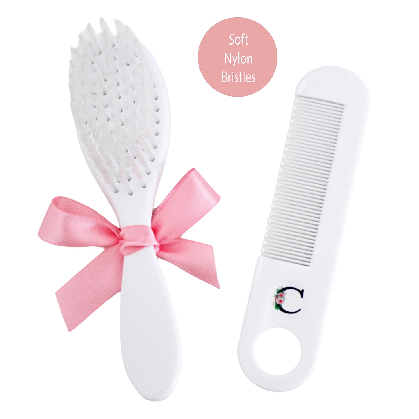 Personalized Baby Gift - Baby Brush and Comb Set, Suitable for Ages 0-3 Years, New Baby Gift