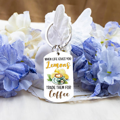 Lemon Gifts for Women Funny Lemon Accessories Keychains Lemons Themed Gift for Womens Sister Mom Friend Coworker Birthday Anniversary Graduation Lemons Jewelry Keyring
