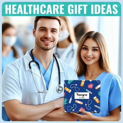 HAPPYPOP Nurse Gifts for Men Women - Nacho Average Doctor CNA EMT RN VET TECH Dentists Socks