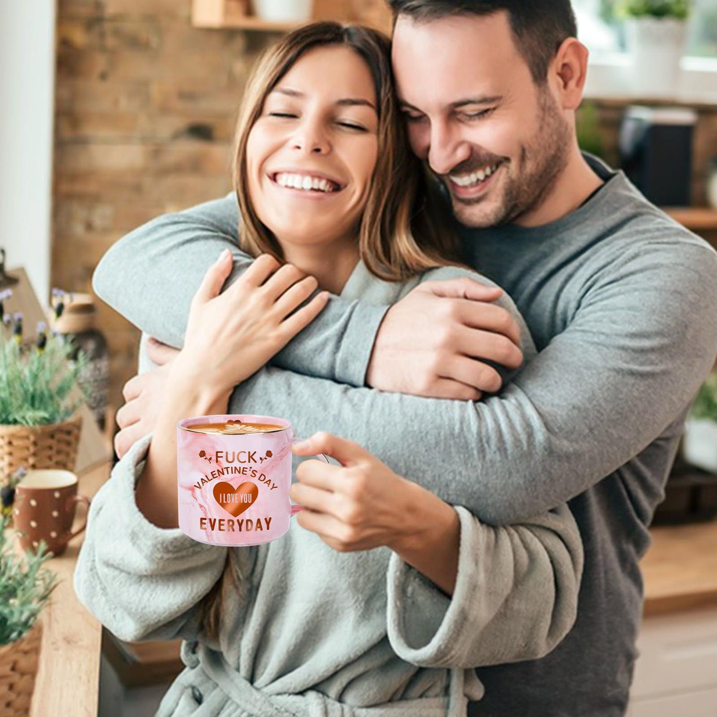 COVLUROTO Valentines Day Gifts for Her: 12 OZ Funny Coffee Mug - Galentines Day Gifts for Women Girlfriend Wife from Him Husband Boyfriend - Valentines Anniversary Birthday Novelty Presents for Women