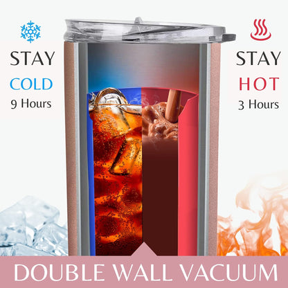 Onebttl Quinceanera Gifts, 15 Year Old Girl Gifts for Birthday, 15th Birthday Gifts for Girls, Female, Her - 20oz/590ml Stainless Steel Insulated Tumbler
