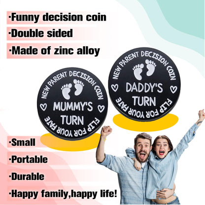 Baby Shower Gifts Parents Decision Tokens for New Mom&Dad,Funny New Baby Gifts New Mom Gifts New Parents Gifts for Couples,Postpartum Gifts for Mom Essentials