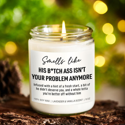 Younift Funny Scented Candles, Divorce Gifts for Women, Divorce Party Decorations - Cheer up, Breakup Gifts for Women, Newly Divorced Woman, Her - Break up, Ex Boyfriend Presents - 9 oz
