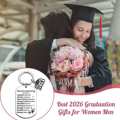 2026 Graduation Gifts for Him Her Class of 2026 Graduation Gifts for Women Men Faith Based Graduate College Graduate 2026 High School Boy Girl Senior Night 2026 Last Day of School Religious Christmas