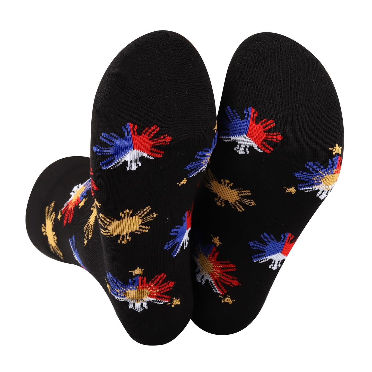 G2TUP Philippine Sun Star Flag Socks Filipina Philippine Pride Gift Philippines Faith Socks Philippine Pride Merch