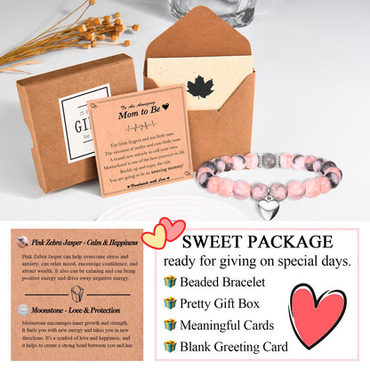 Gifts for Mom Wife Grandma New Mom to Be Bonus Mom Sister Dog Mom Aunt Stepmom Mother-in-Law Daughter Daughter-in-Law, Mothers Day Graduation Christmas Valentines Day Bracelet Gift for Women Her