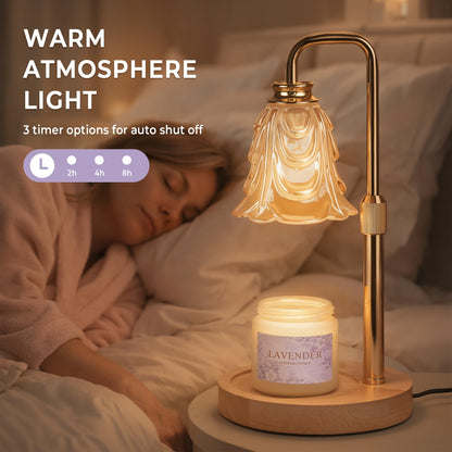 Mothers Day Gifts for Mom - Mother's Day Moms Gifts from Daughter Son Best Mom Ever 2026 - Happy Mothers Birthday Gift Ideas with Candle Warmer Lamp - Gift Basket Care Package for Women Mama Grandma