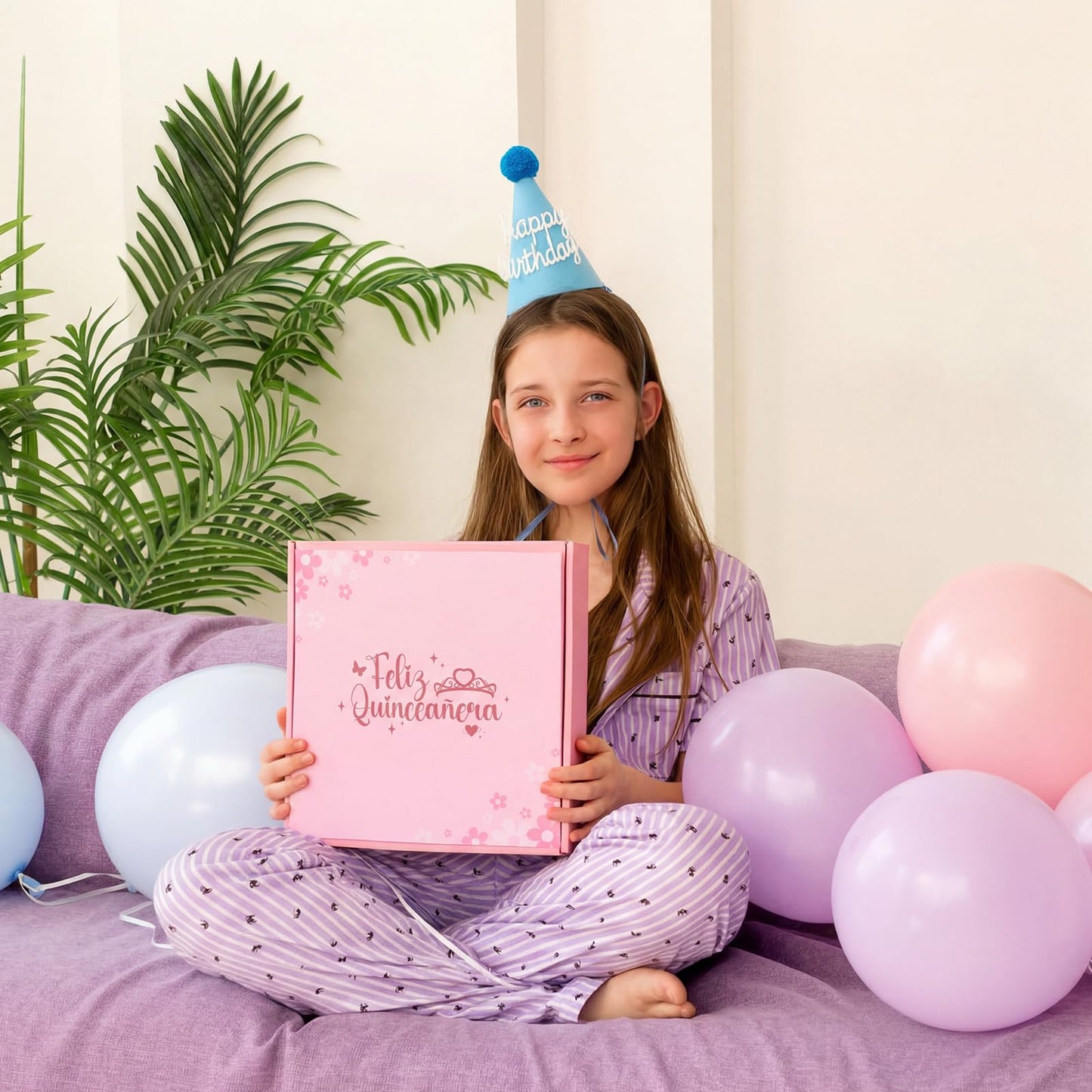 8 Pcs Quinceañera Gifts Set for Girls, 15 Year Old Girl Birthday Decorations 15th Birthday Gifts for Daughter, Granddaughter, Sister, and Niece