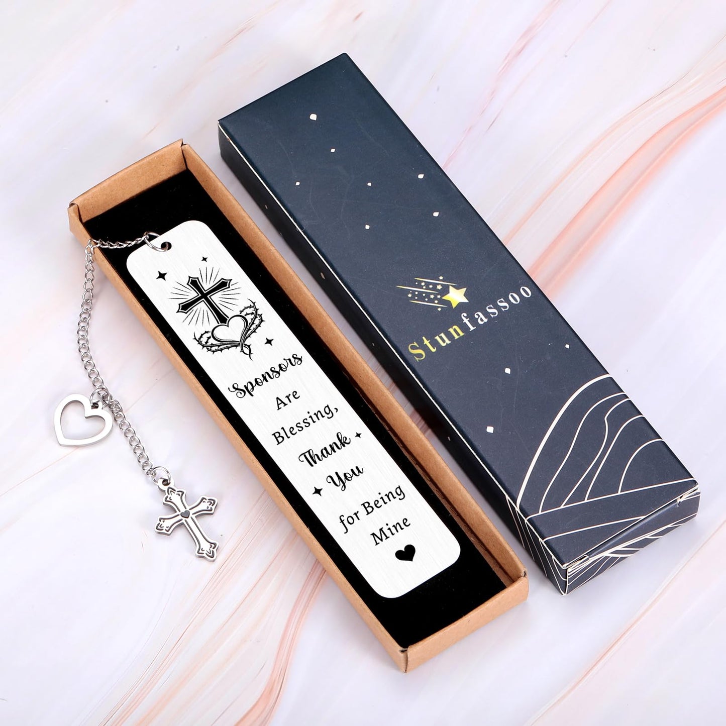 Catholic Confirmation Sponsor Gifts for Women 2026, Mothers Day Catholic Bookmark Gifts for Godmother Confirmation Sponsor Women Christian Confirmations Gift, Thank You Appreciation Gift for Sponsors