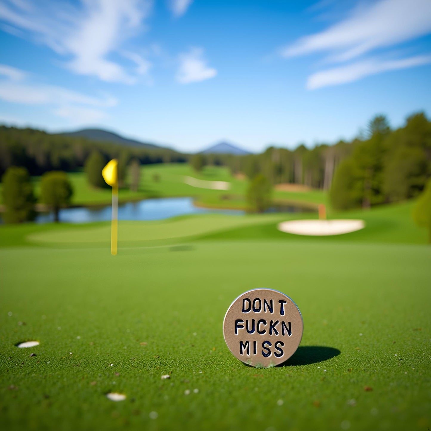 Jowxsx Adult Humor Novelty Golf Ball Markers Funny Golf Ball Marker for Men with Funny Words Unique Golf Gag Gifts for Men or Women Golfers
