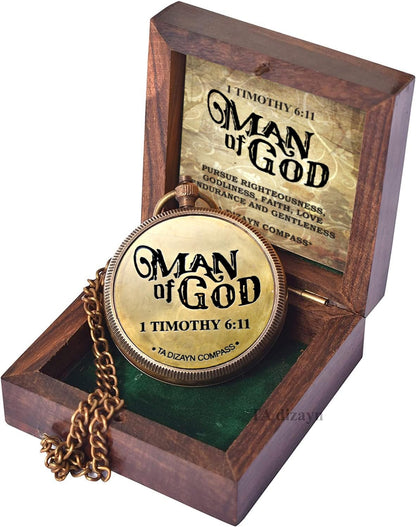 For I Know The Plans I Have For You, Jeremiah 29:11, Solid Brass Directional Engraved Compass, Baptism Gifts for Boys Girls, First Communion, Christian Gifts for Men, First Confirmation Gifts for Boys