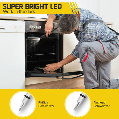 Fathers Day Dad Gifts from Daughter Son Wife, MAFEHAN 9-in-1 Multitool Pen with LED Light, Gifts for Husband Dad Grandpa, Cool Birthday Gadgets for Men