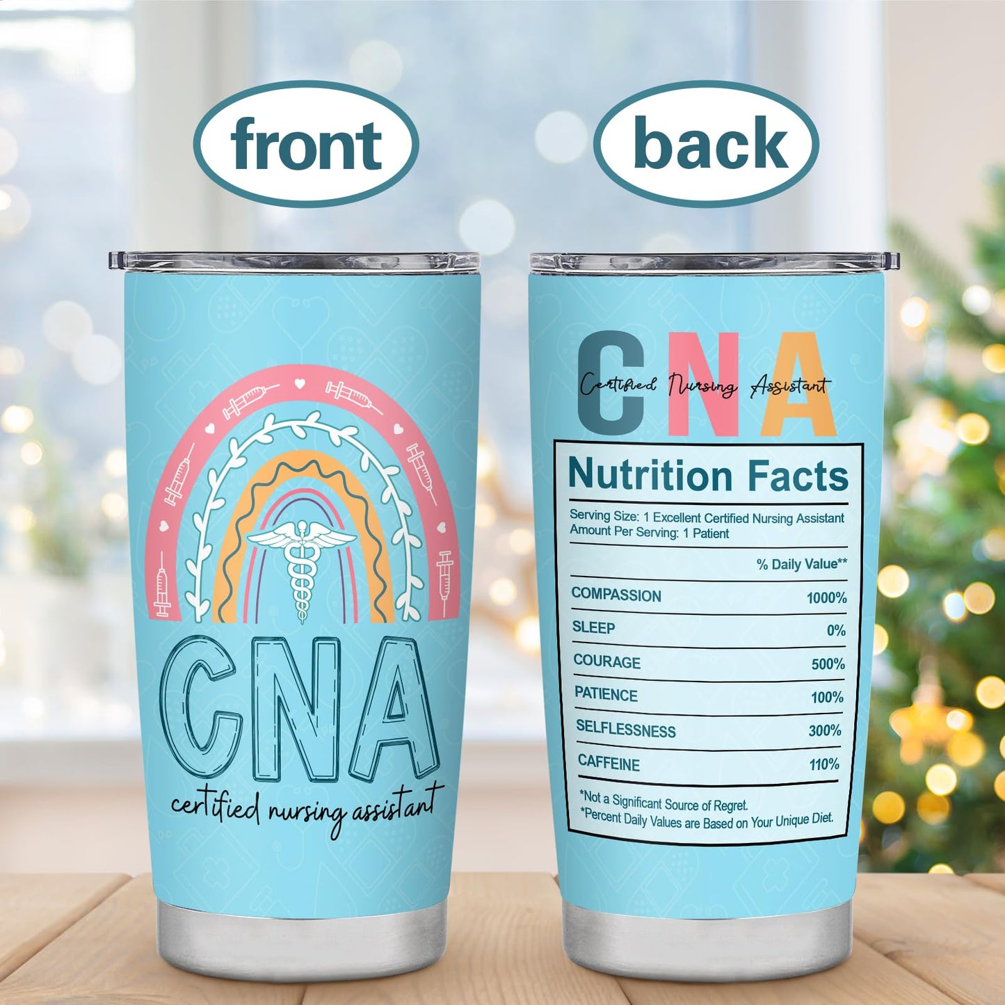 CNA Gifts CNA Week Gifts Certified Nursing Assistant Appreciation Graduation Retirement Christmas Gift Coffee Tumbler Mug 20oz
