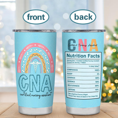 CNA Gifts CNA Week Gifts Certified Nursing Assistant Appreciation Graduation Retirement Christmas Gift Coffee Tumbler Mug 20oz