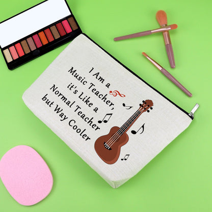 Violin Gifts for Women Makeup Bag Violinist Gifts Music Teacher Appreciation Gifts Violin Lovers Gift Thank You Music Teacher Gifts Musician Birthday Gift Cosmetic Pouch Violin Teacher Gifts