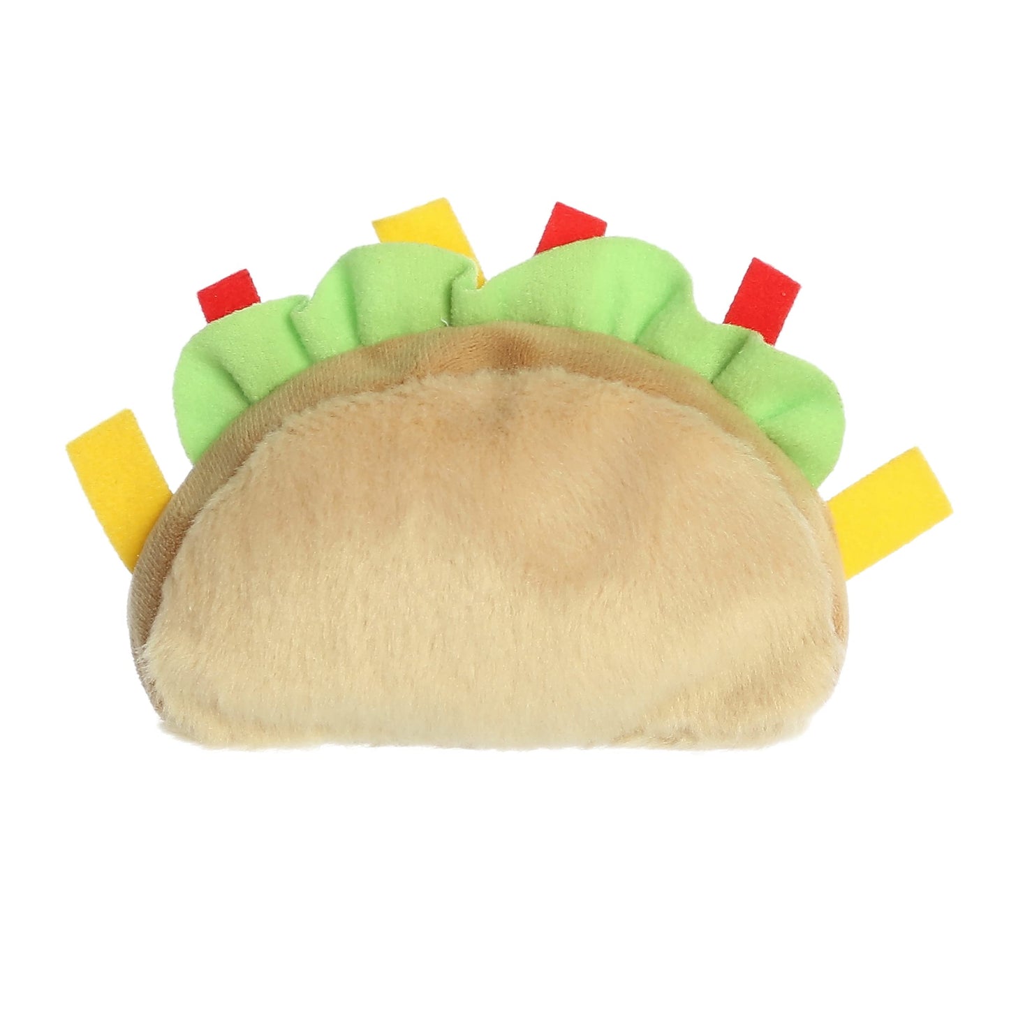 Aurora® Adorable Palm Pals™ Fiesta Taco™ Stuffed Animal - Fun Collectible Plush for Kids and Adult Collectors - Perfect for Decorating Rooms and Birthday Gifts - Brown 5 Inches