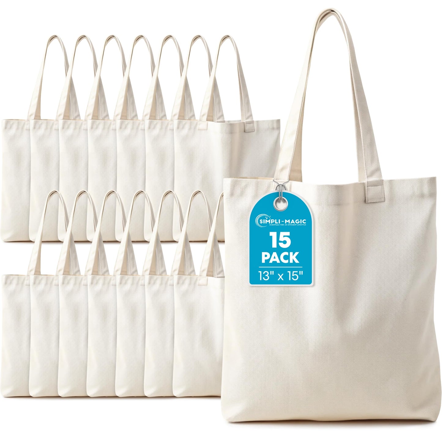 SIMPLI-MAGIC Canvas Tote Bags