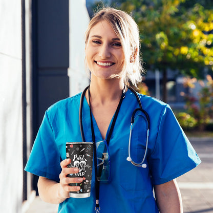 CNA Gifts Tumbler 20oz, CNA Week Gifts 2025, Certified Nursing Assistant Gift, CNAs Appreciation Gift for Women/Men, Best CNAs Ever presents for Graduation